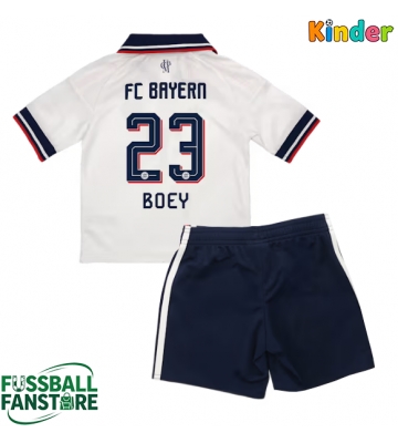 Bayern Munich Sacha Boey #23 Replik Auswärtstrikot Kinder 2026-27 Kurzarm (+ Kurze Hosen)